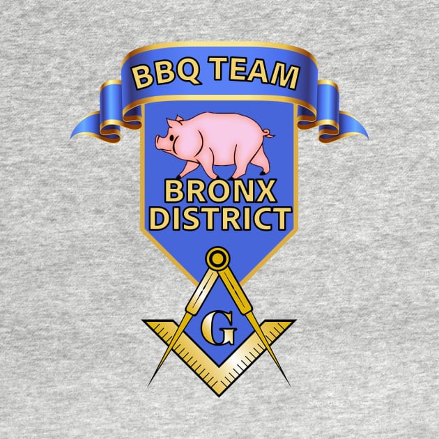 Bronx district st. john bbq team by Dr. Mitch Goodkin